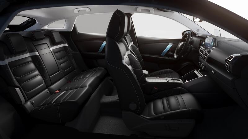 Interni Citroen C4 con sedili Advanced Comfort