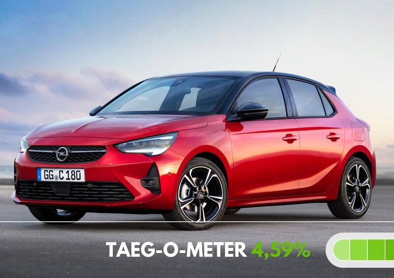 Opel Corsa abbassa il tasso, migliora l'offerta
