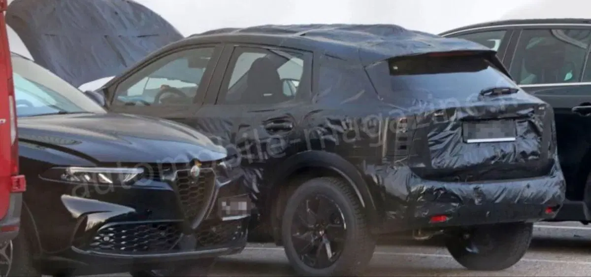 Alfa Romeo B-Suv 2024, ecco la prima Foto Spia della Brennero! (4)