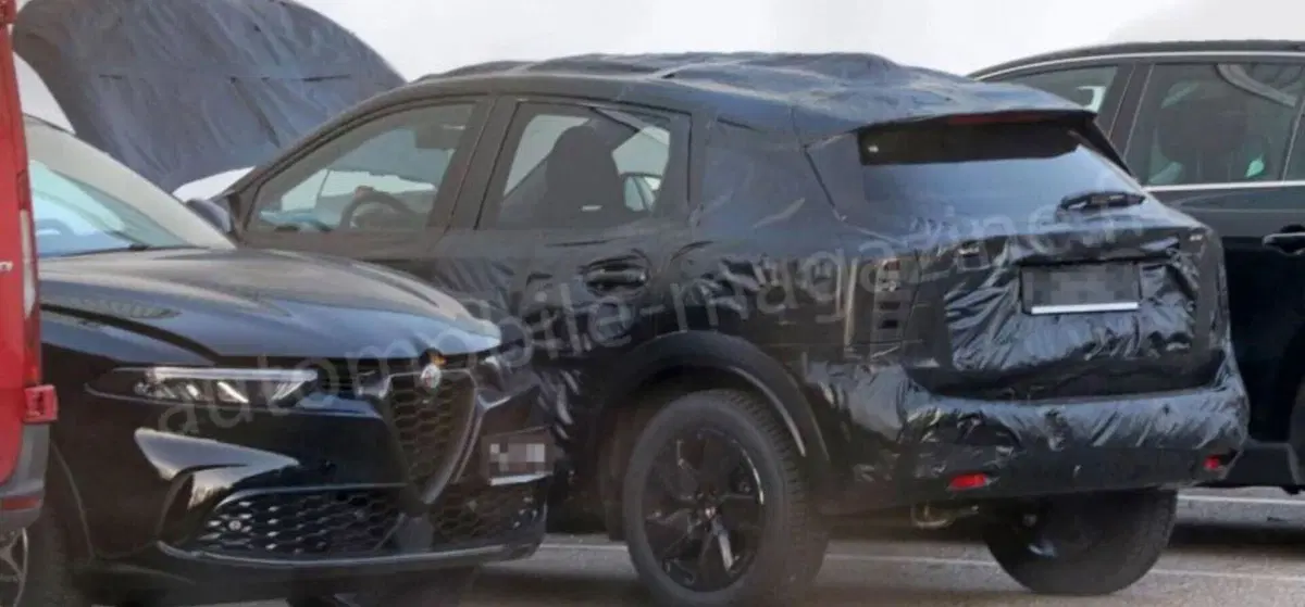 Alfa Romeo B-Suv 2024, ecco la prima Foto Spia della Brennero! (5)