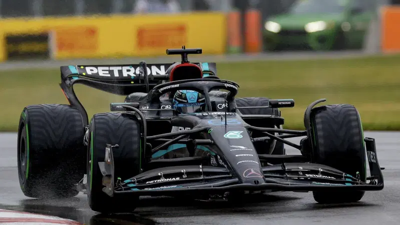F1 GP Canada 2023, Russell: "Si guidava con l'istinto"