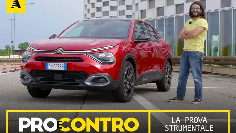 Citro&euml;n &Euml;-C4 X: Pro e Contro. Ecco la nostra prova strumentale e tutti i numeri della pagella [Video]