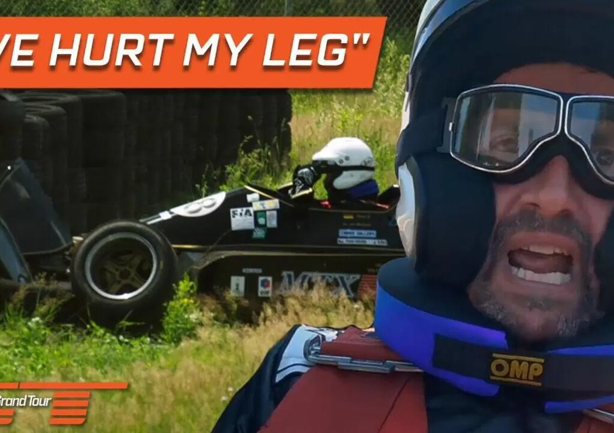 The Grand Tour, Richard Hammond ha un incidente. Arriva James May con ...