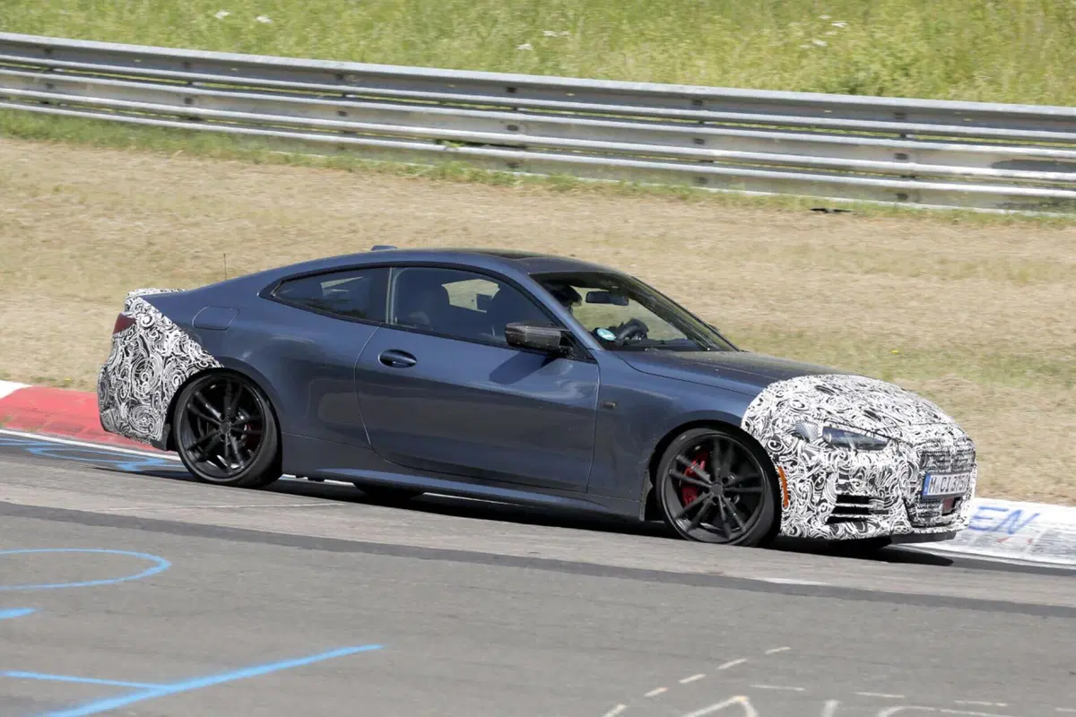 BMW Serie 4 e M4 2023, in arrivo il nuovo facelift [Foto Spia] (2)