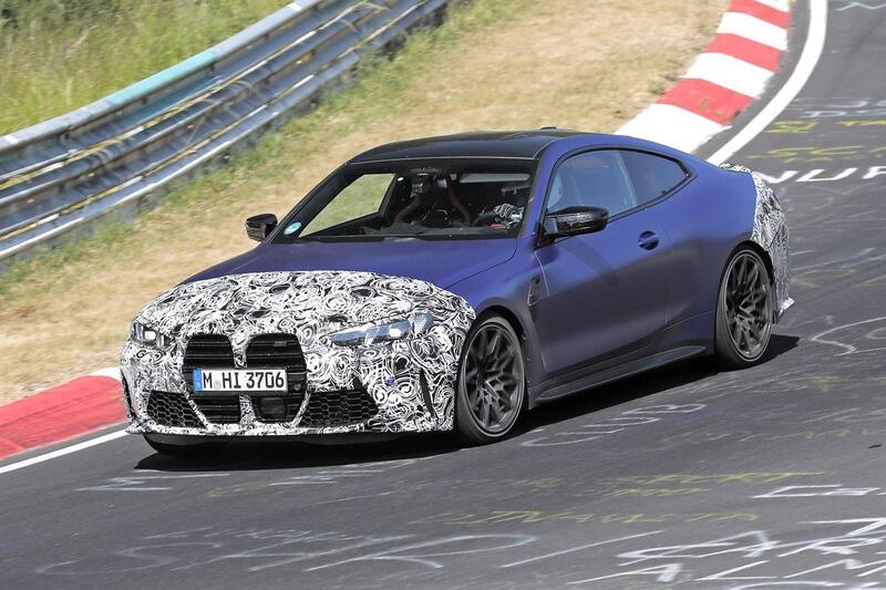 BMW Serie 4 e M4 2023, in arrivo il nuovo facelift [Foto Spia]