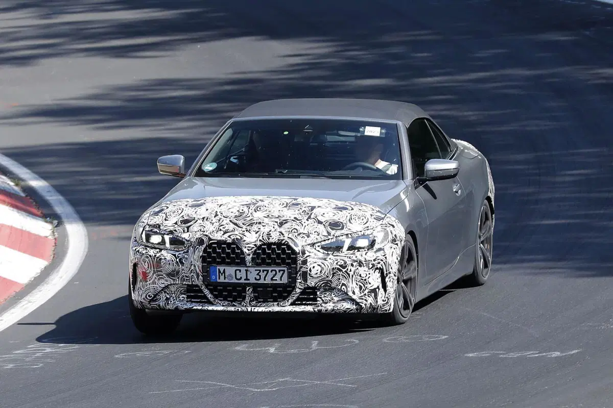 BMW Serie 4 e M4 2023, in arrivo il nuovo facelift [Foto Spia] (10)