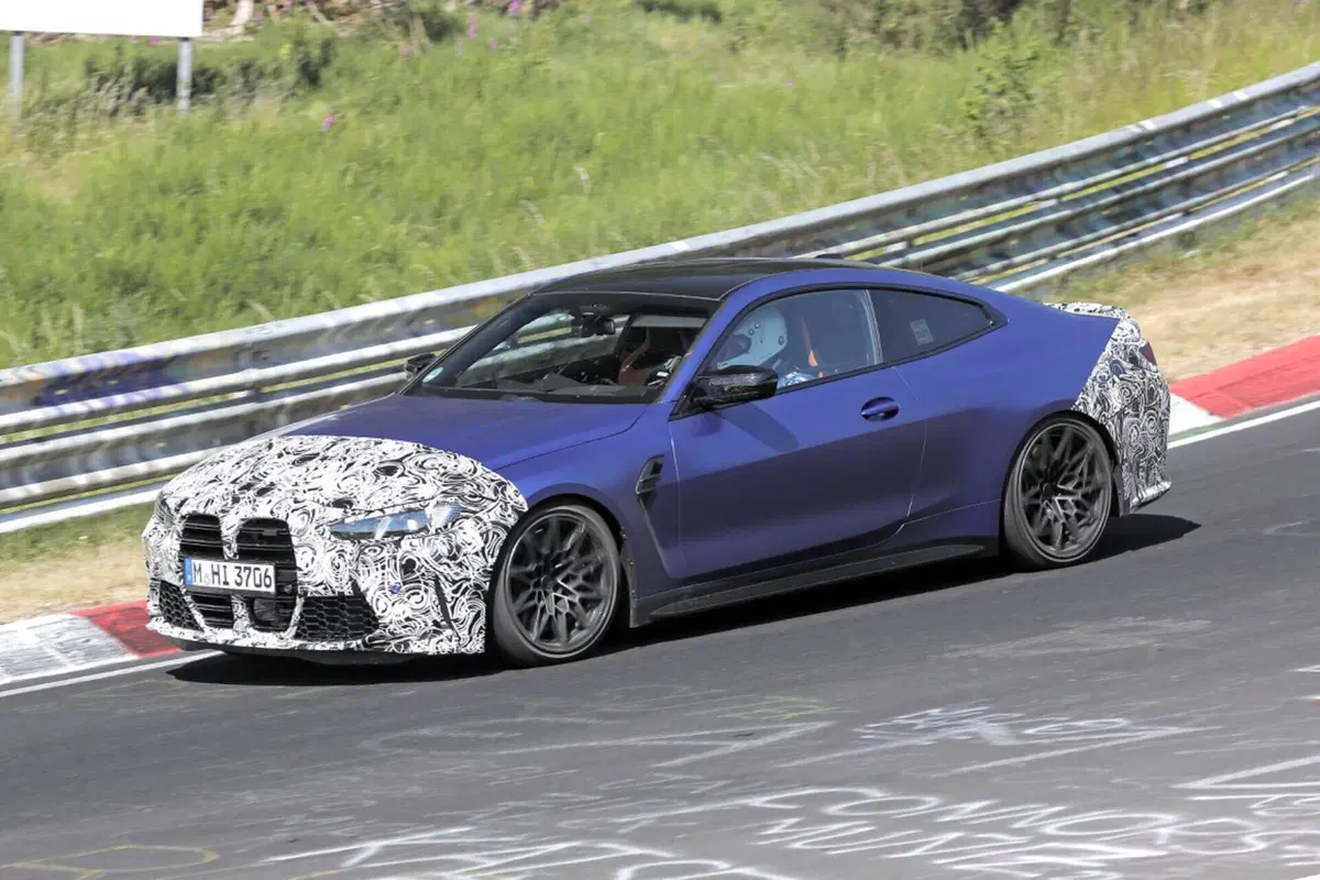BMW Serie 4 e M4 2023, in arrivo il nuovo facelift [Foto Spia] (11)