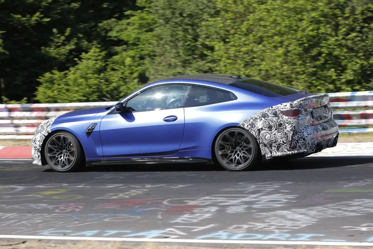 BMW Serie 4 e M4 2023, in arrivo il nuovo facelift [Foto Spia] (14)