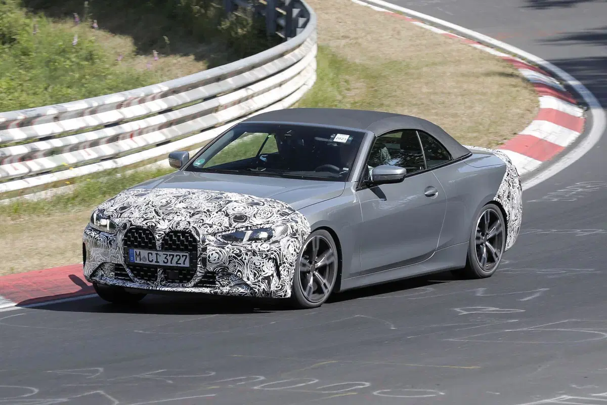 BMW Serie 4 e M4 2023, in arrivo il nuovo facelift [Foto Spia] (15)
