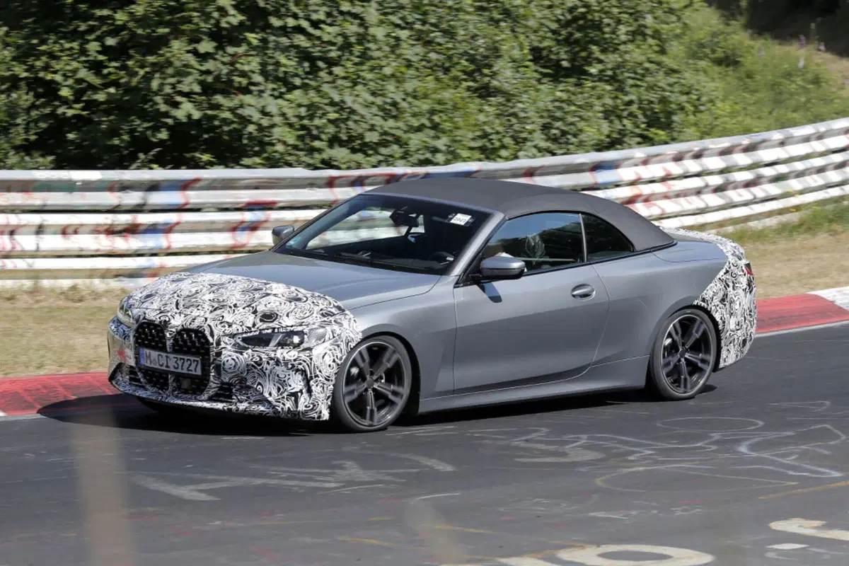 BMW Serie 4 e M4 2023, in arrivo il nuovo facelift [Foto Spia] (21)