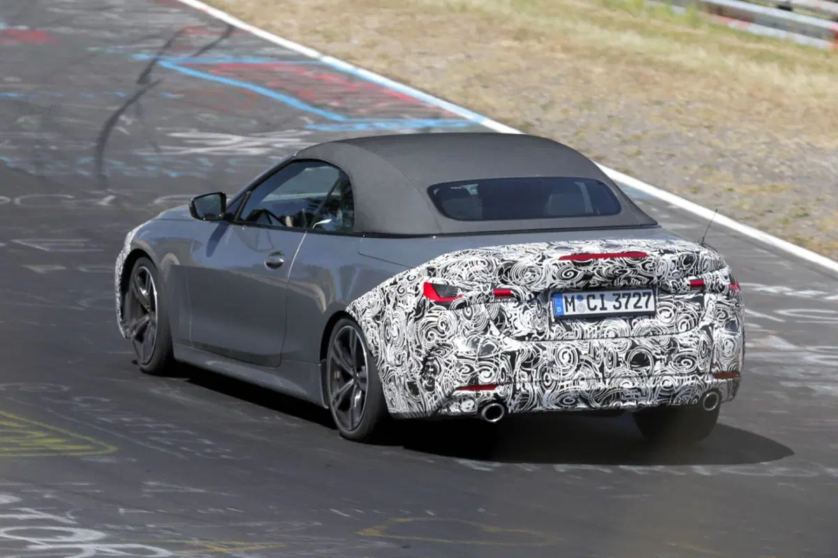 BMW Serie 4 e M4 2023, in arrivo il nuovo facelift [Foto Spia] (22)