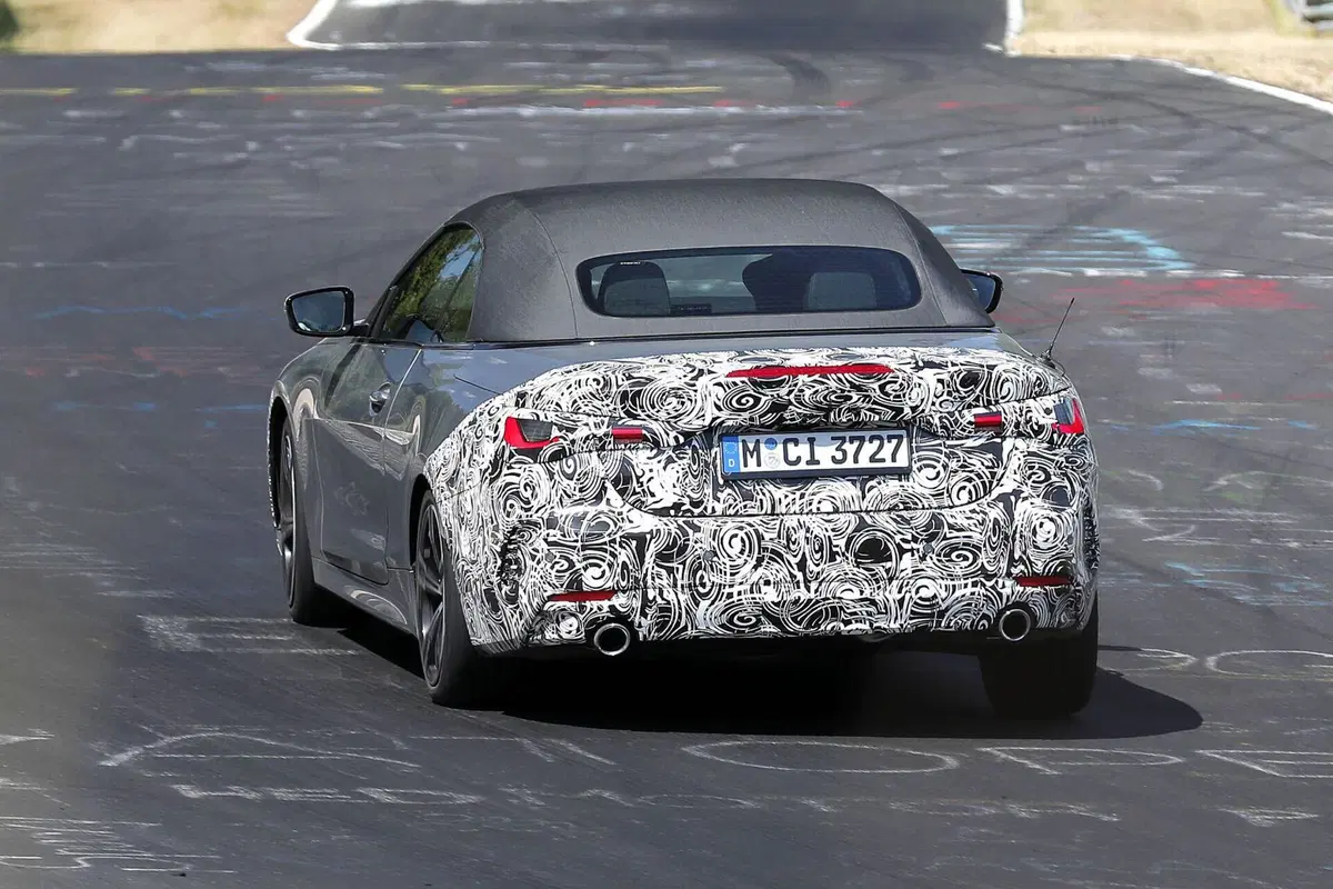 BMW Serie 4 e M4 2023, in arrivo il nuovo facelift [Foto Spia] (24)