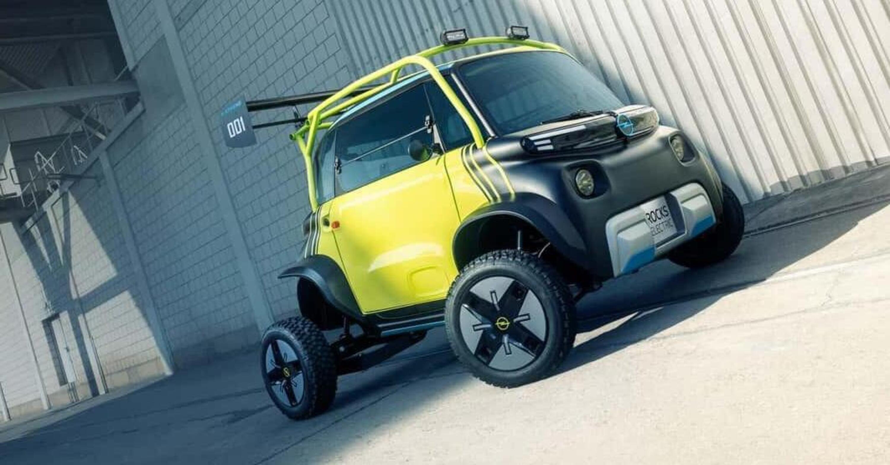 Opel Rocks e-XTREME: ed &egrave; subito l&rsquo;auto di Toy Story 