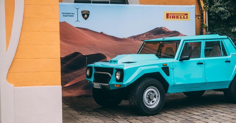 Pirelli: quando le gomme avevano le &quot;orecchie&quot; per la Lamborghini LM002