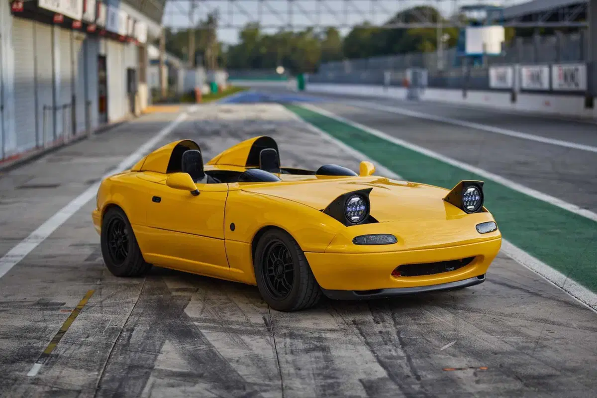 Gorgona fa la barchetta NM+ biposto, su base Mazda MX-5 (4)
