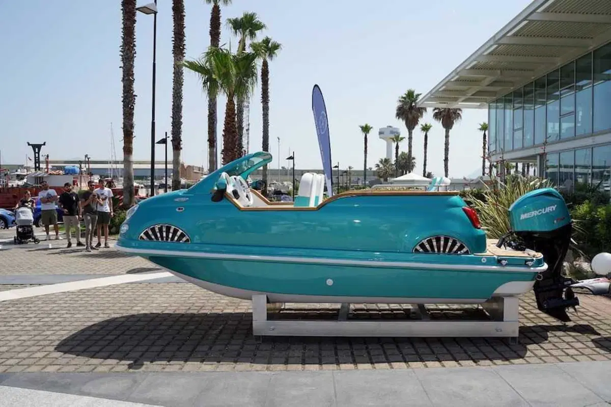 La Fiat 500 diventa un off-shore (4)
