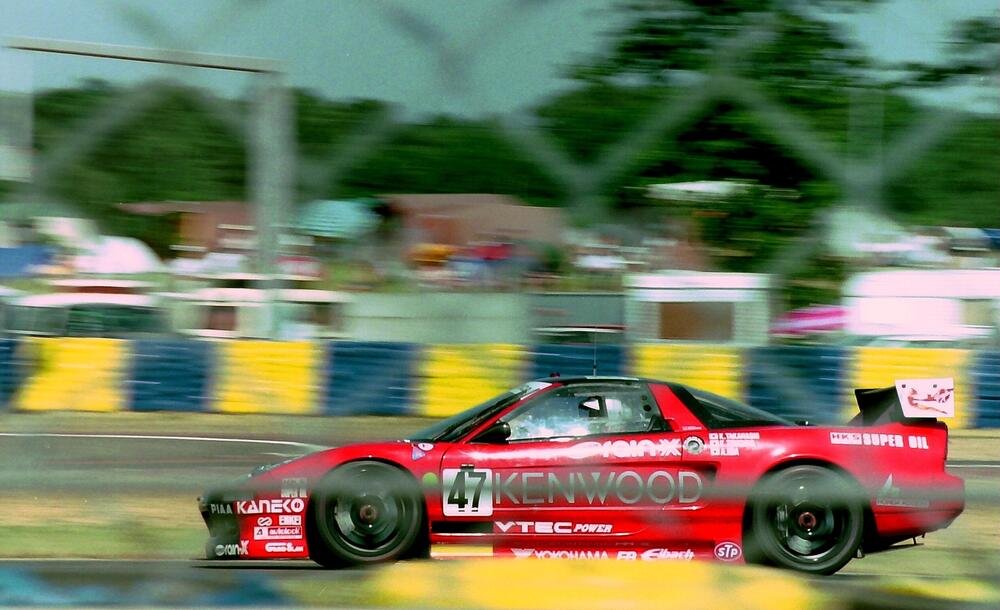 La Honda NSX impiegata per la 24h di Le Mans del 1994
