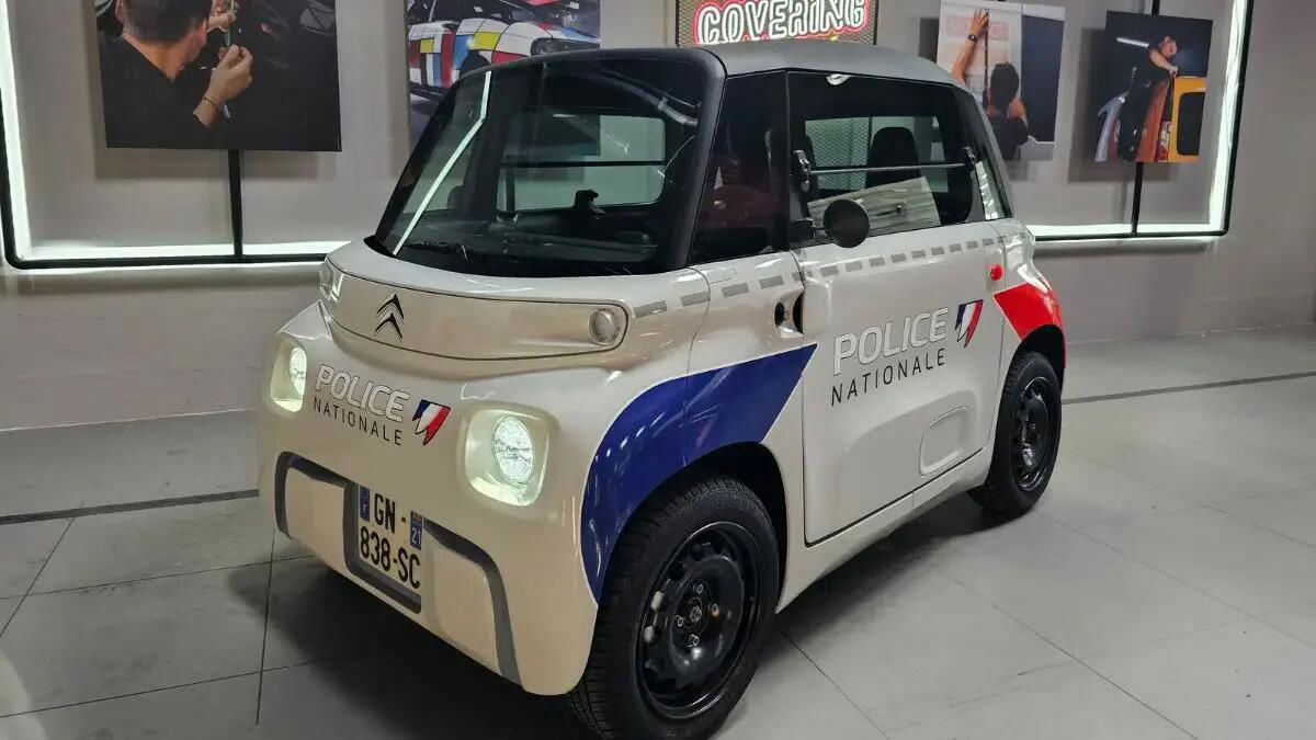 Citroën AMI della Polizia Nazionale: in Francia c'è già - News 