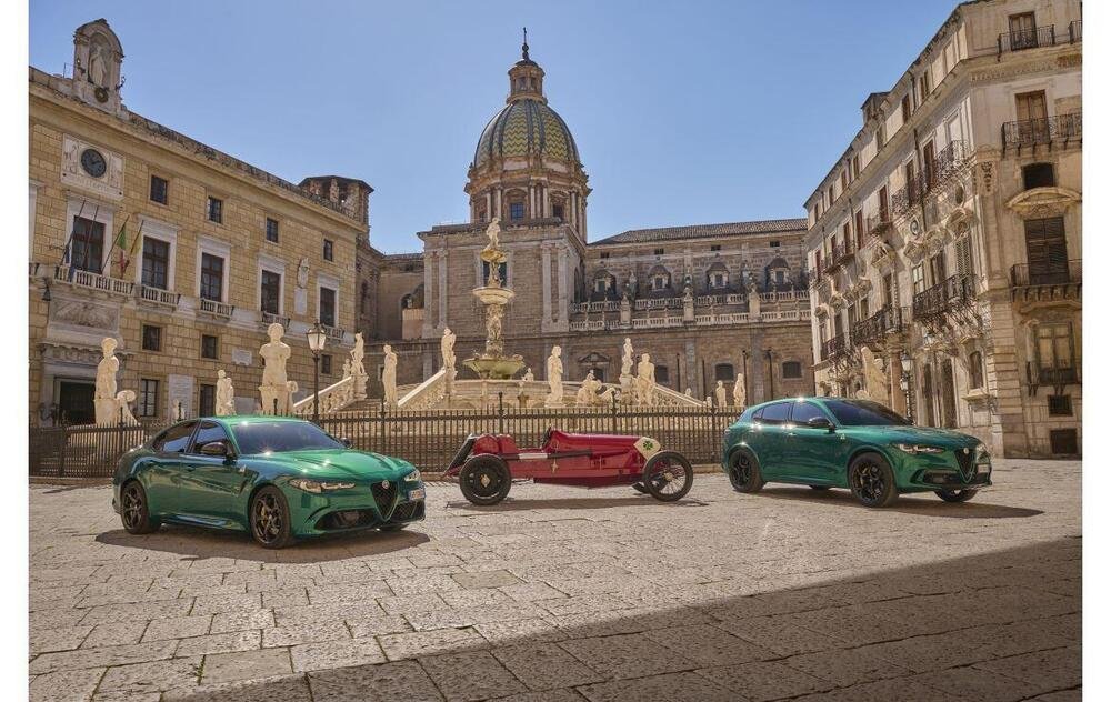 Alfa Romeo Giulia e Stelvio Quadrifoglio 100esimo anniversario