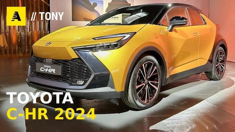 Toyota C-HR 2024 | Ibrida full e plug-in. E design tutto nuovo... [Video]