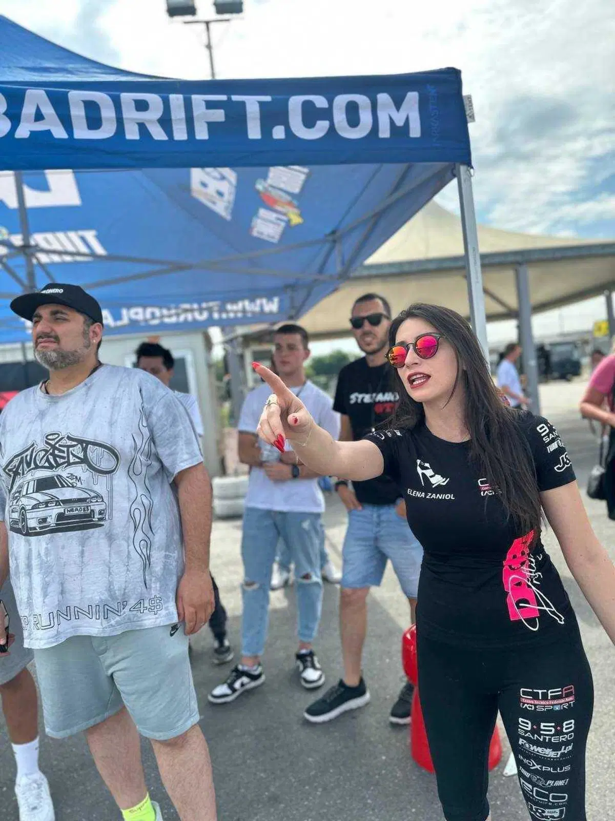 La scuola del Team DABA in azione