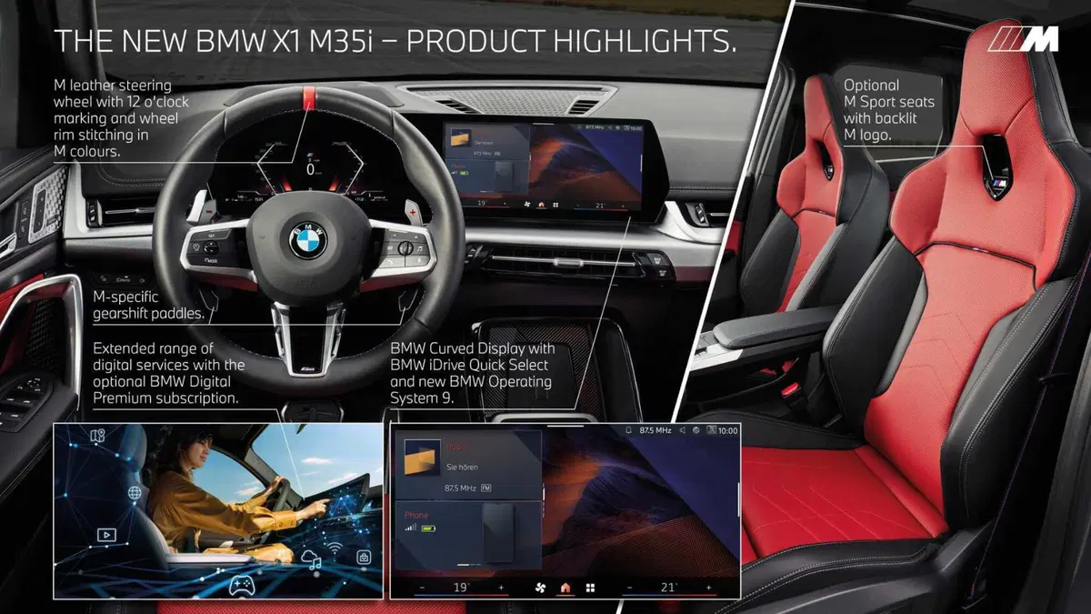 BMW X1 M35i xDrive, 300CV di prestazioni (5)
