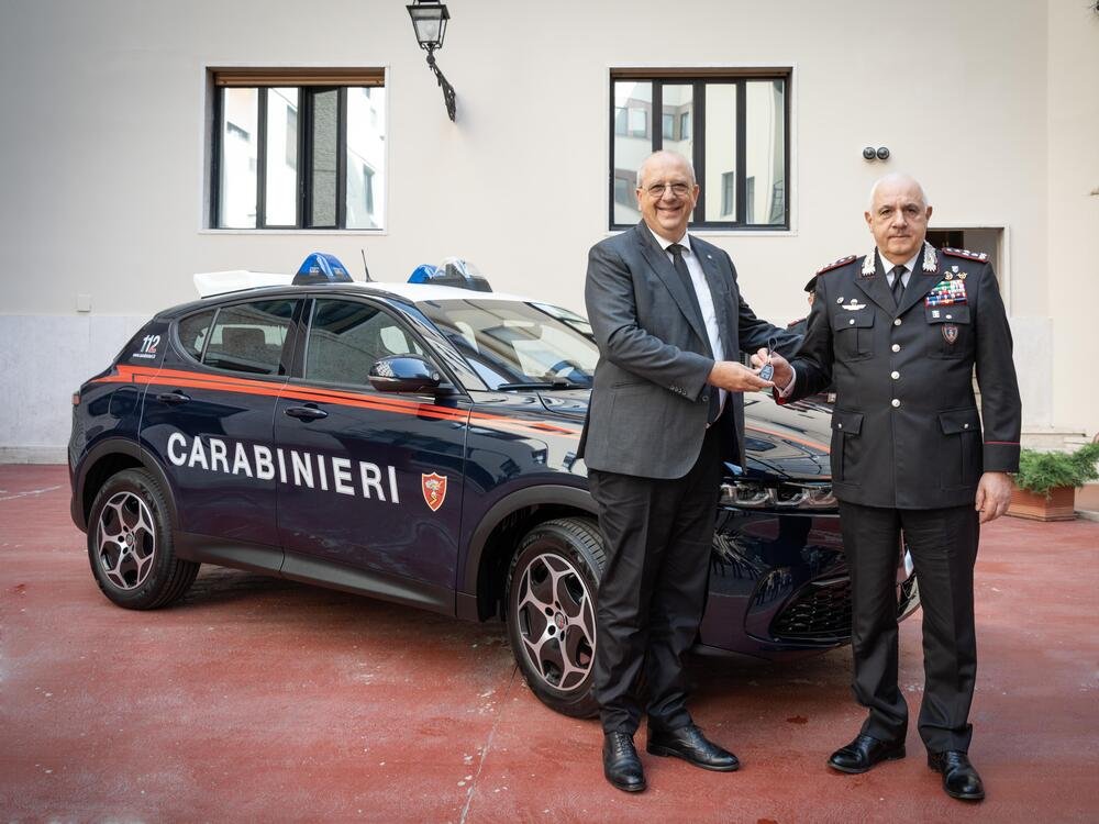 L&rsquo;evento si &egrave; svolto alla presenza del Comandante Generale Gen. C.A. Teo Luzi e del CEO Alfa Romeo Jean Philippe Imparato