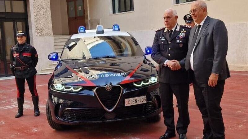 Alfa Romeo Tonale, ora entra nella flotta dei Carabinieri