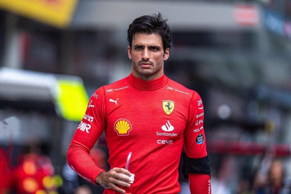 Carlos Sainz, sesto su Ferrari