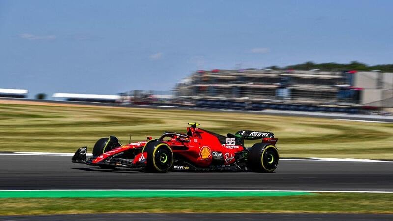 F1 GP Gran Bretagna 2023: Ferrari ok con Sainz, ko con Leclerc