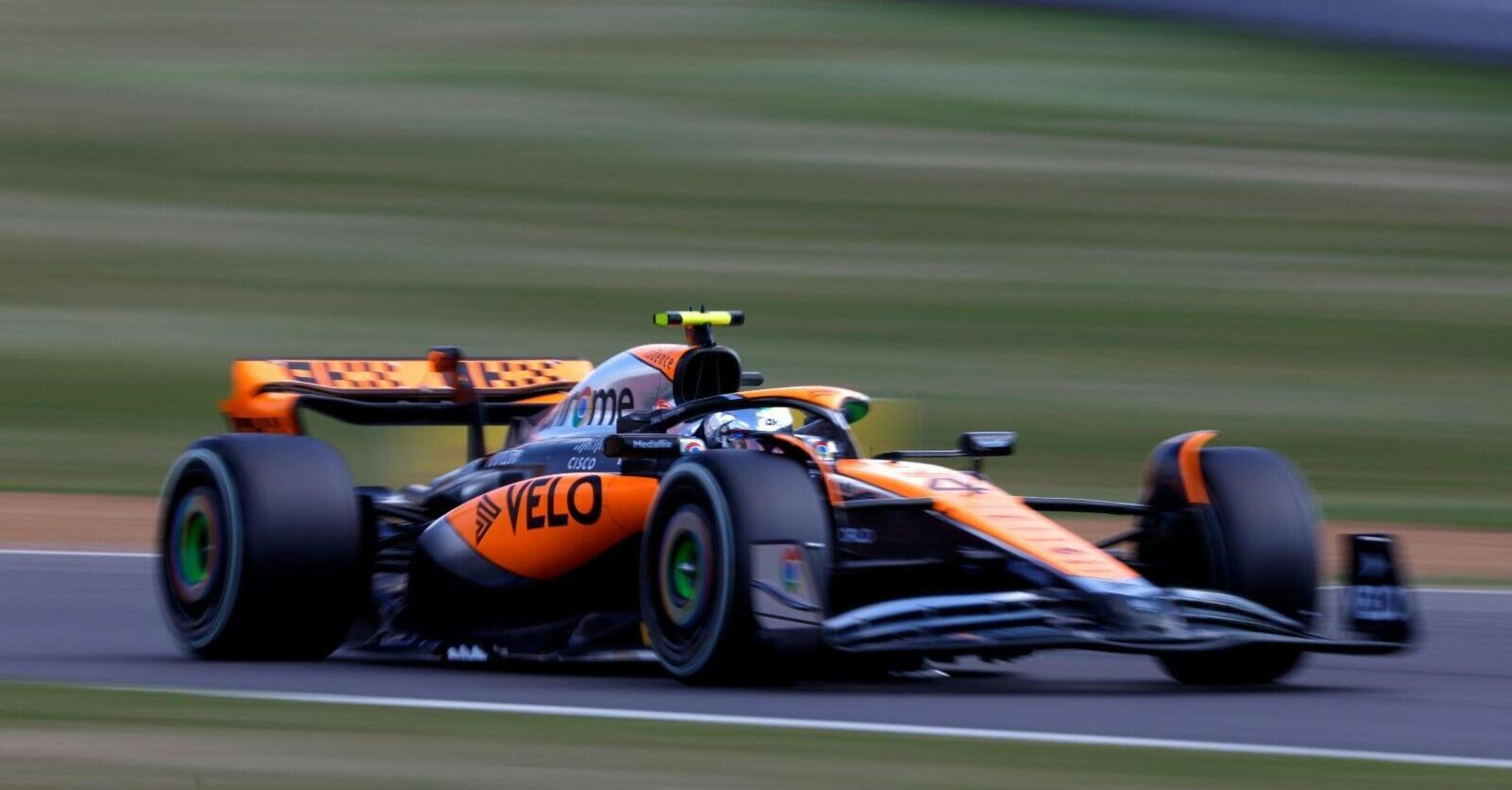 F1. McLaren spaziale in qualifica a Silverstone. Norris: &ldquo;Molto vicino alla pole. Peccato che Max rovini tutto&quot;