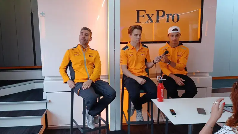 F1, GP Gran Bretagna. Piastri, contento per il team ma un po' meno per il suo podio sfumato