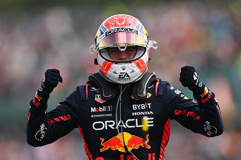 Max Verstappen, vincitore del Gran Premio di Gran Bretagna 2023 di F1