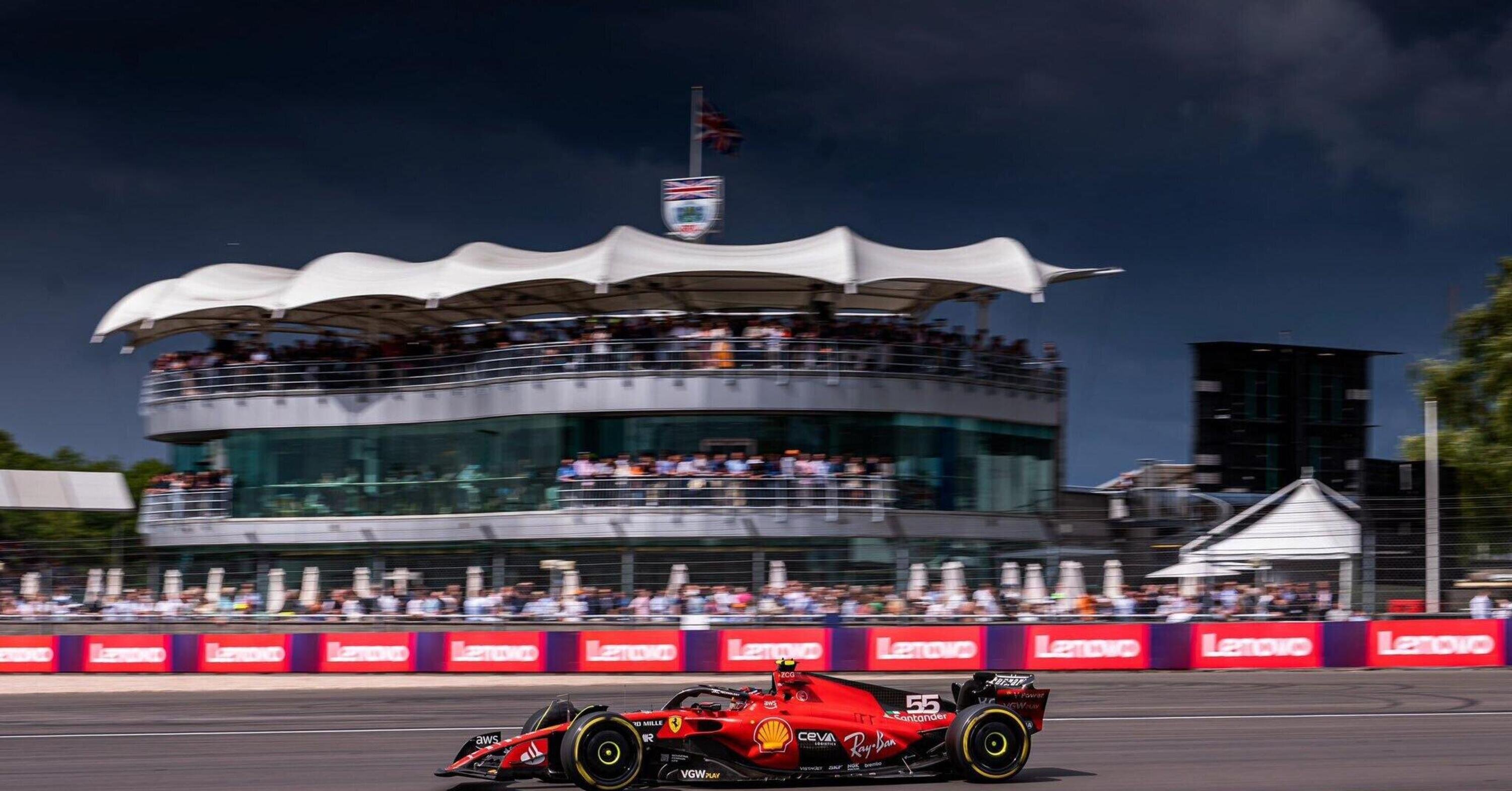 F1 GP Gran Bretagna 2023. Ferrari delude, Sainz: &quot;Non si poteva fare di meglio&quot;