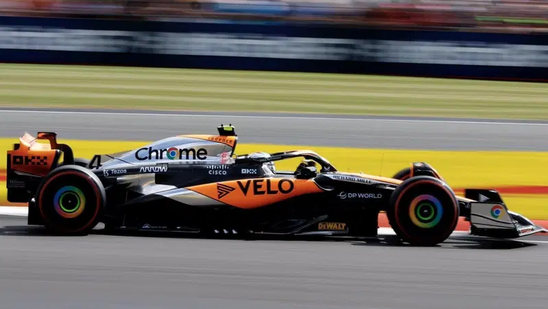 F1 GP Gran Bretagna 2023. McLaren a podio, Norris:"E' tutto merito loro" 