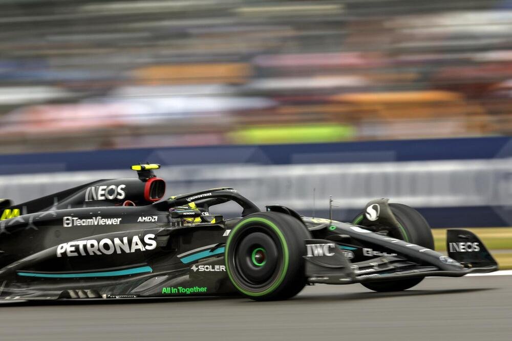 Podio per Lewis Hamilton nella gara di casa a Silverstone