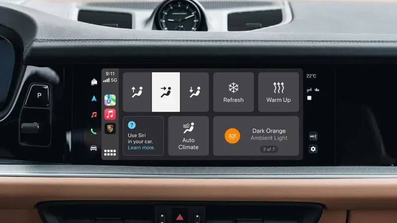 Porsche, il nostro Apple CarPlay &egrave; diverso, si integra con l'auto