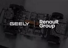 Renault e Geely: accordo al 50% ciascuna per i motori termici 