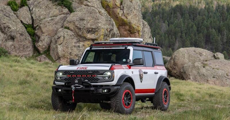 Ford Bronco per i Vigili del Fuoco, ecco quella per i Parchi Nazionali in USA