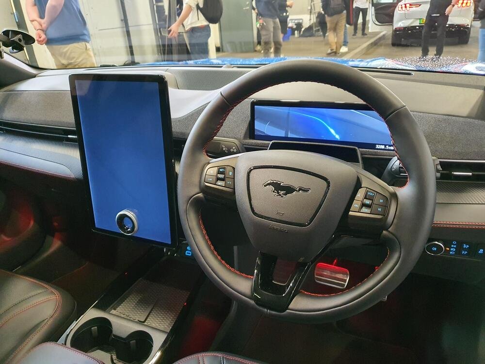La plancia della Ford Mustang Mach-e 2023