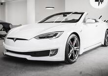 Tesla Model S diventa cabriolet a Modena 