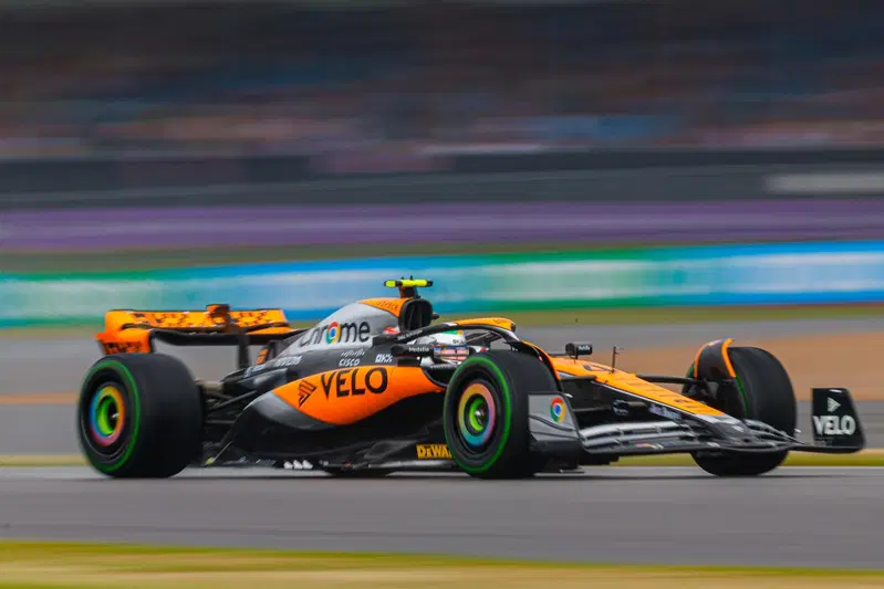 Lando Norris, secondo a Silverstone, &egrave; al centro delle voci di mercato