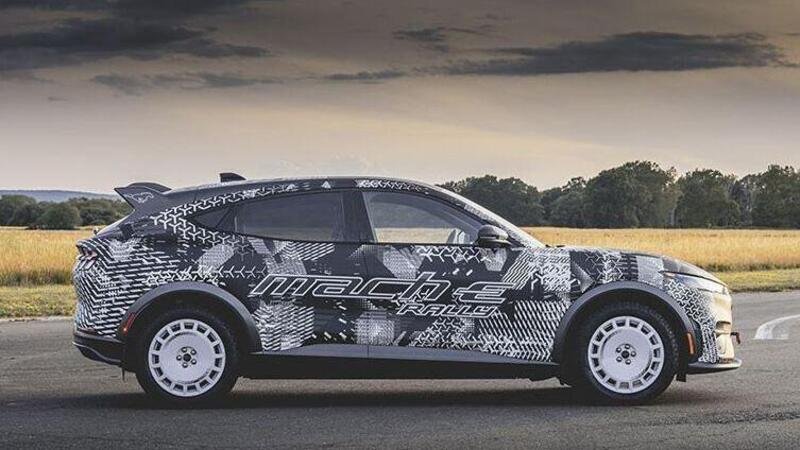 Ford Mustang Mach-E Rally, elettrica per l&#039;off road