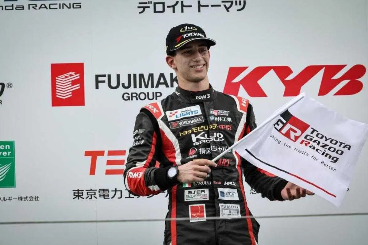 Superformula Light. Enzo Trulli: Bis al Fuji in gara 3 dalla pole alla vittoria e giro veloce (2)
