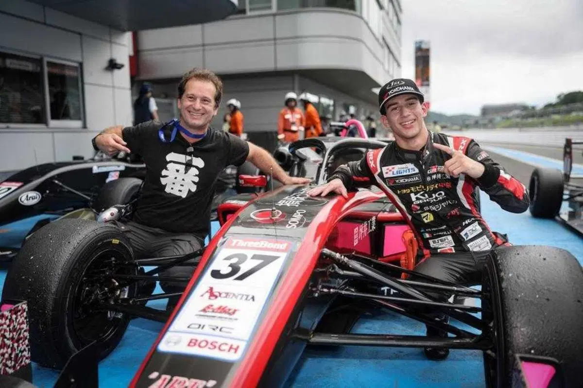 Superformula Light. Enzo Trulli: Bis al Fuji in gara 3 dalla pole alla vittoria e giro veloce (3)