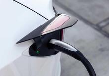 Tesla Supercharger, arrivano le V4 con la carta di credito