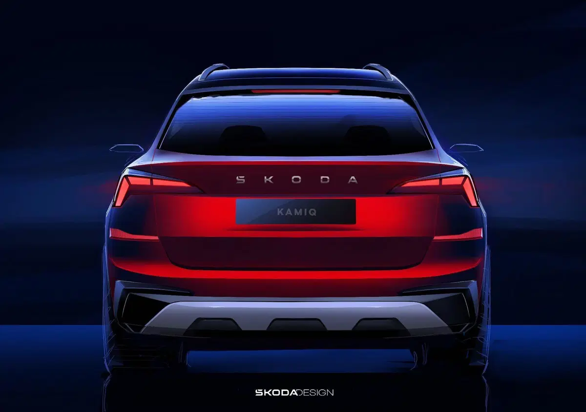 Skoda Scala e Kamiq: i teaser del restyling (2)