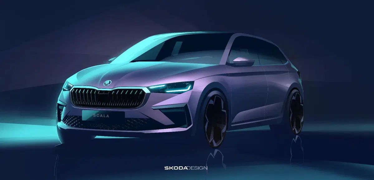 Skoda Scala e Kamiq: i teaser del restyling (3)