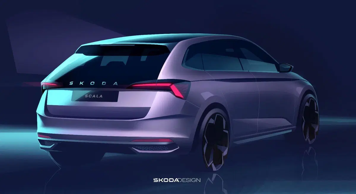 Skoda Scala e Kamiq: i teaser del restyling (4)