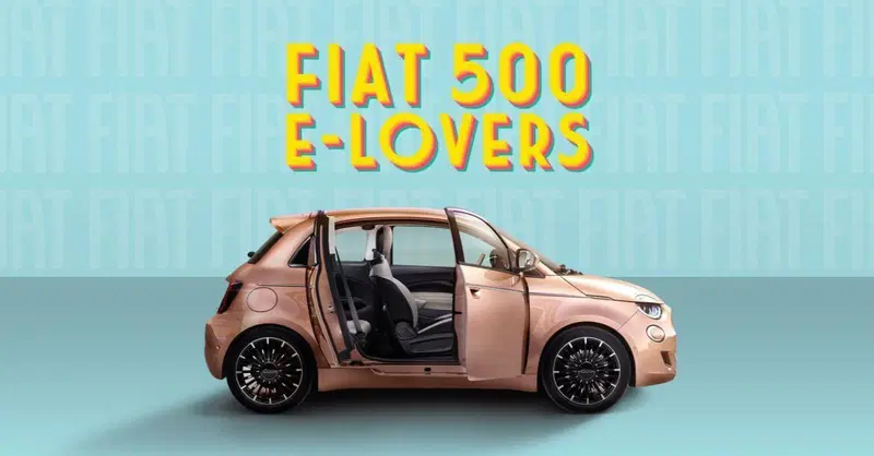 Con Fiat 500 E-Lovers i proprietari dell'elettrica diventano ambassador della sostenibilit&agrave; 